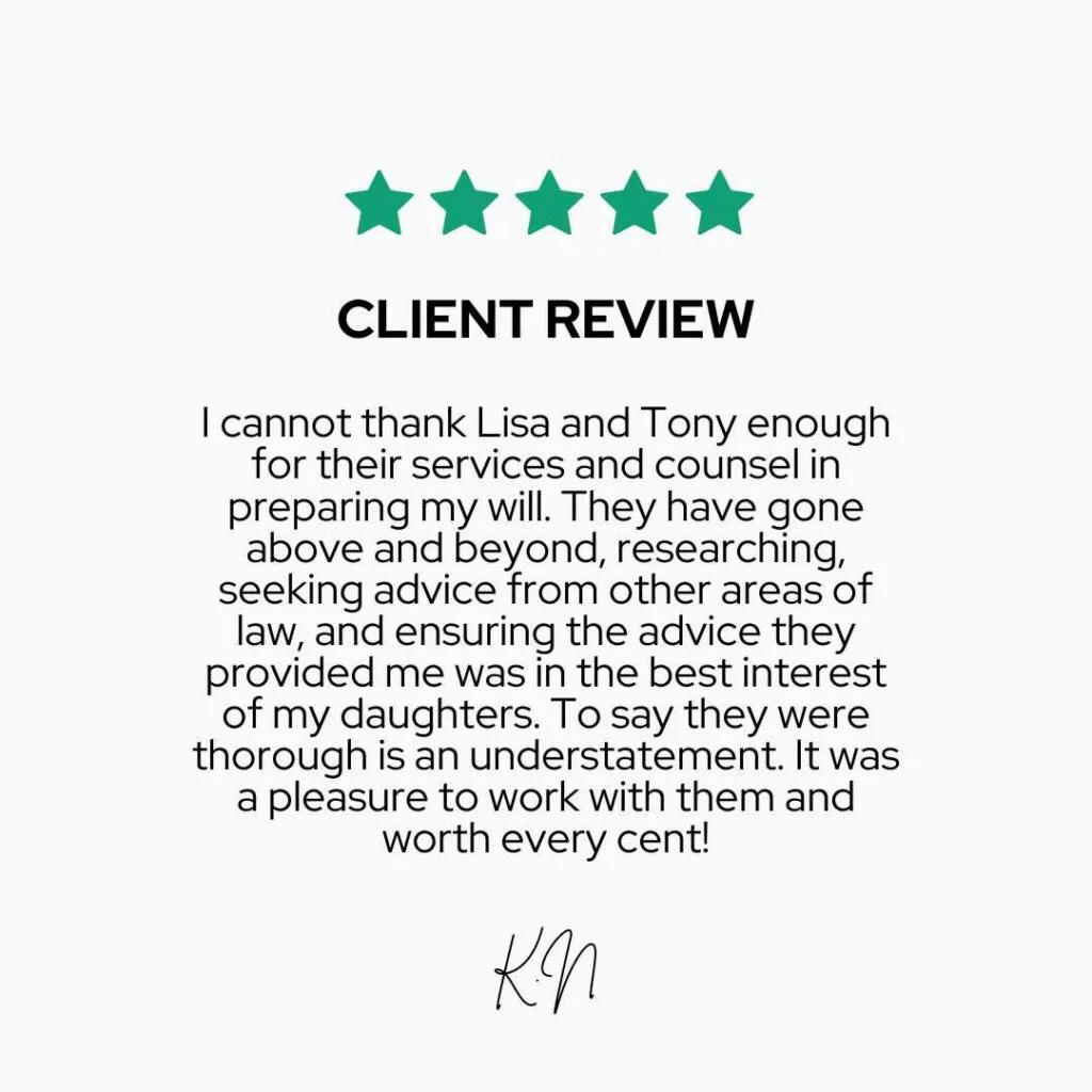 Client Review 5 star 2